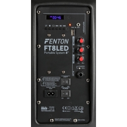 Kolumna mobilna z mikrofonem, Fenton, FT8LED, 8
